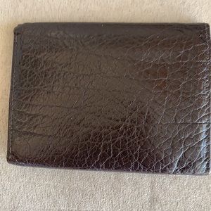 DARK BROWN WALLET